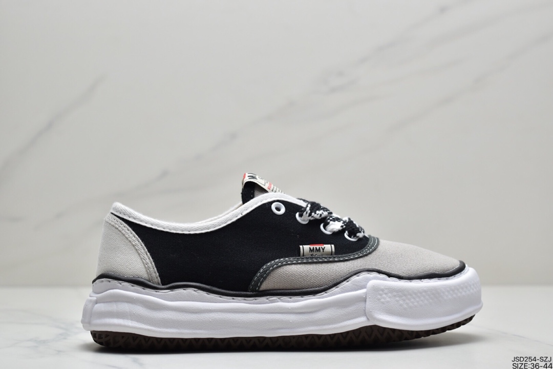 200 康裕品牌MMY/Maison MIHARA YASUHIRO Original Sole Canvas Low 变形溶解雪糕底低帮休闲百搭帆布板