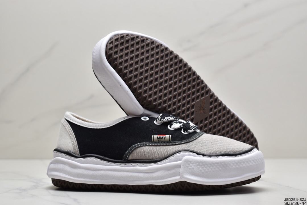 200 康裕品牌MMY/Maison MIHARA YASUHIRO Original Sole Canvas Low 变形溶解雪糕底低帮休闲百搭帆布板