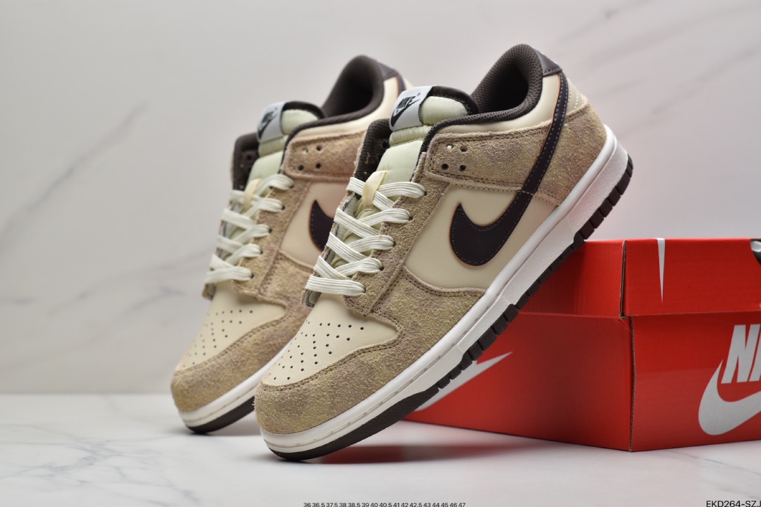 380 耐克Nike Dunk Low PRM ”Cheetah ”米白棕 DH7913-200