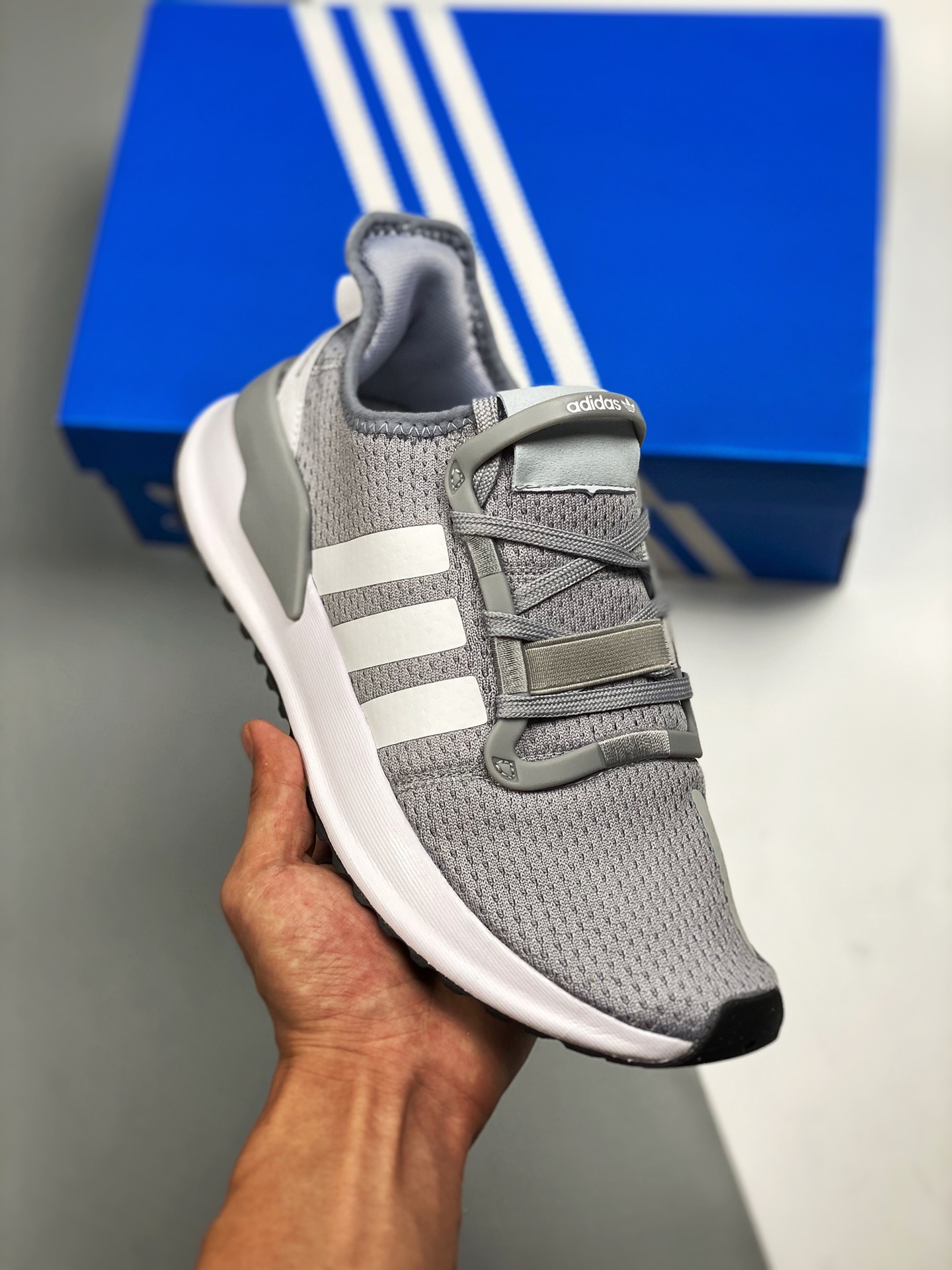 Adidas X_PLR gris y blanco edición limitada en el extranjero, caja original oficial, zapatillas de running ligeras y tr…