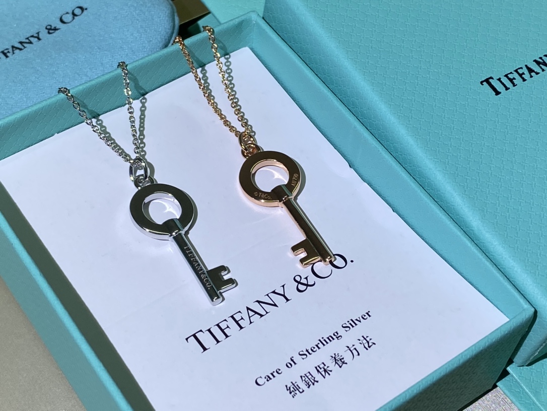 NO:103732,A key opens your heart and makes you belong only to me, Tiffany necklace, tiffany, necklace19860909一把钥匙打开你的心扉,让你只属于我,蒂芙尼项链,tiffany,necklace,Jewelry