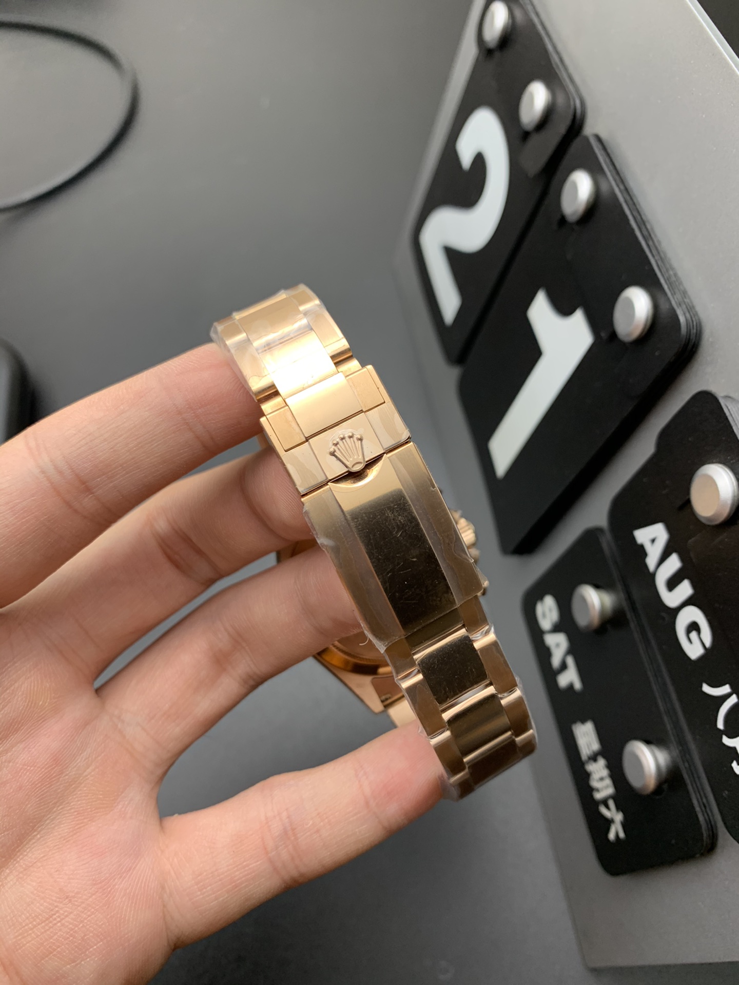 Rolex 玫瑰金迪