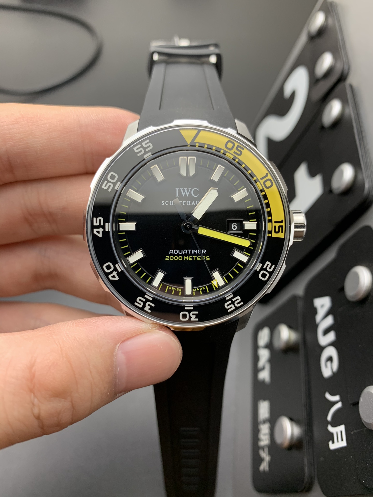 IWC IWS 四分之一黄
