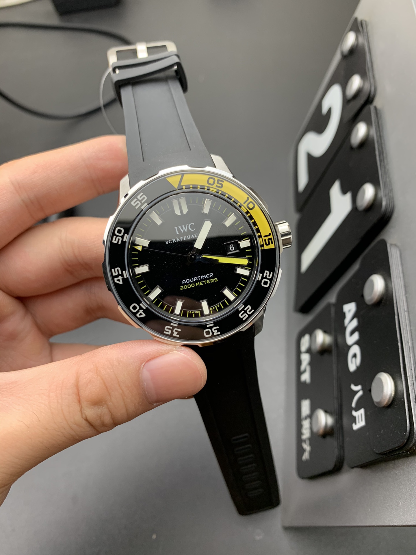 IWC IWS 四分之一黄