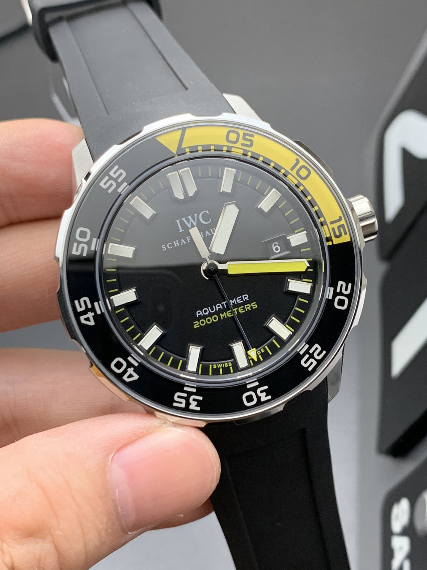 IWC IWS 四分之一黄