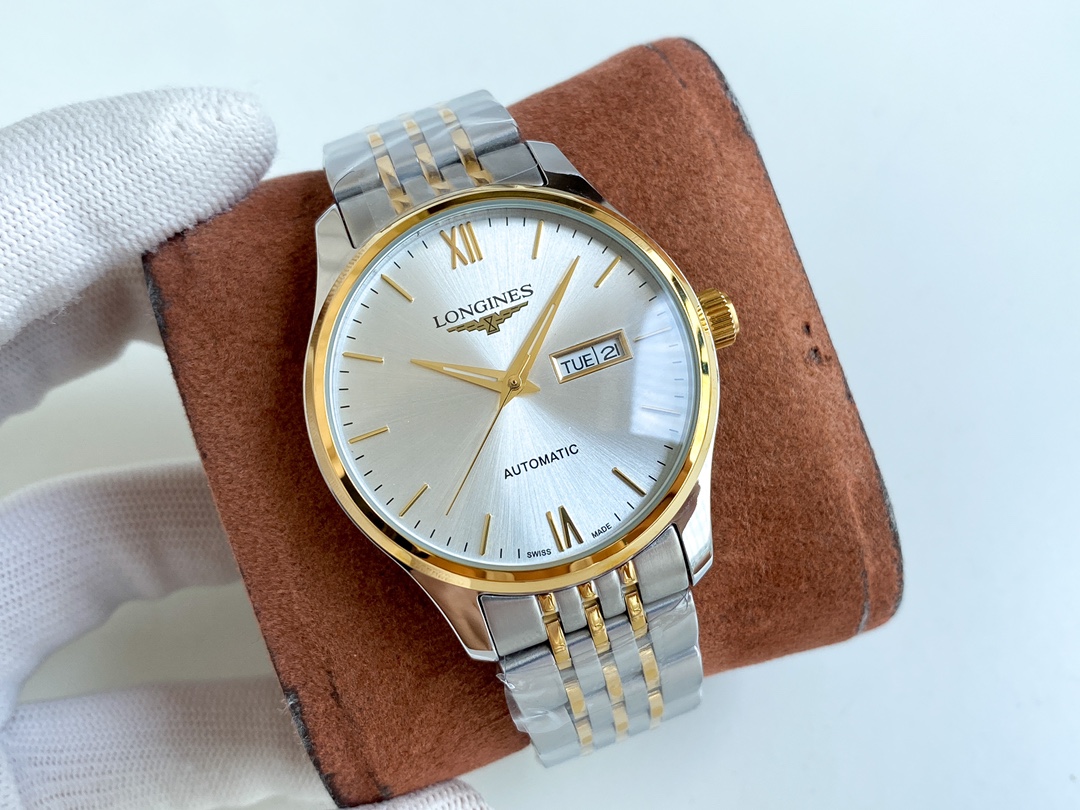[LONGINES Watches]platinum steel strip Longines Boutique Men