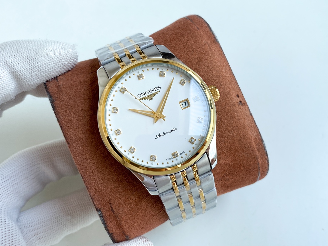 [LONGINES Watches]platinum steel strip Longines Boutique Men