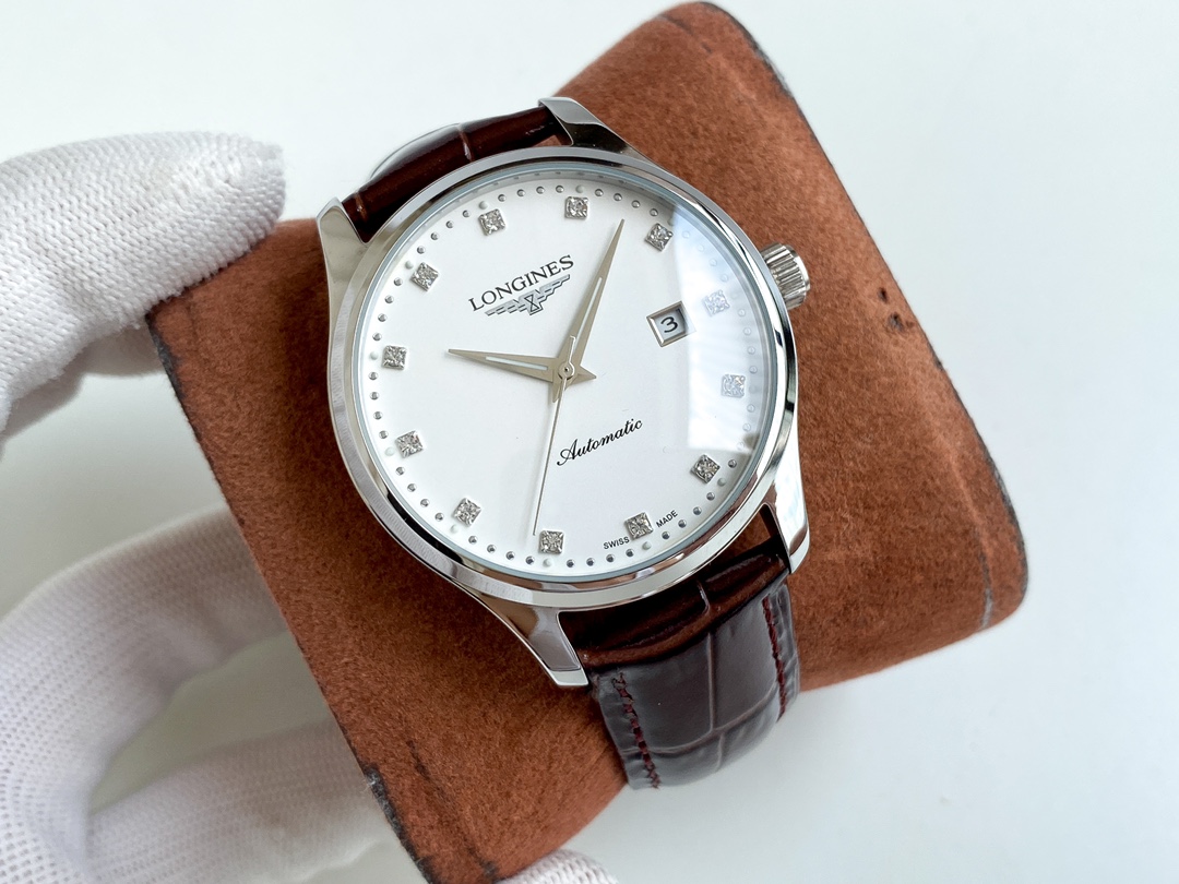 [LONGINES Watches]platinum Longines Boutique Men