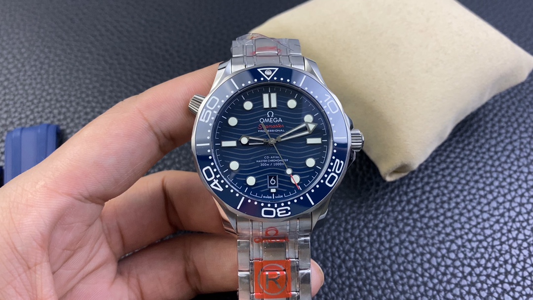 [OMEGA Watches]OR Factoy Seahorse 300m Series Blue Plate Watch Made of high-qu
