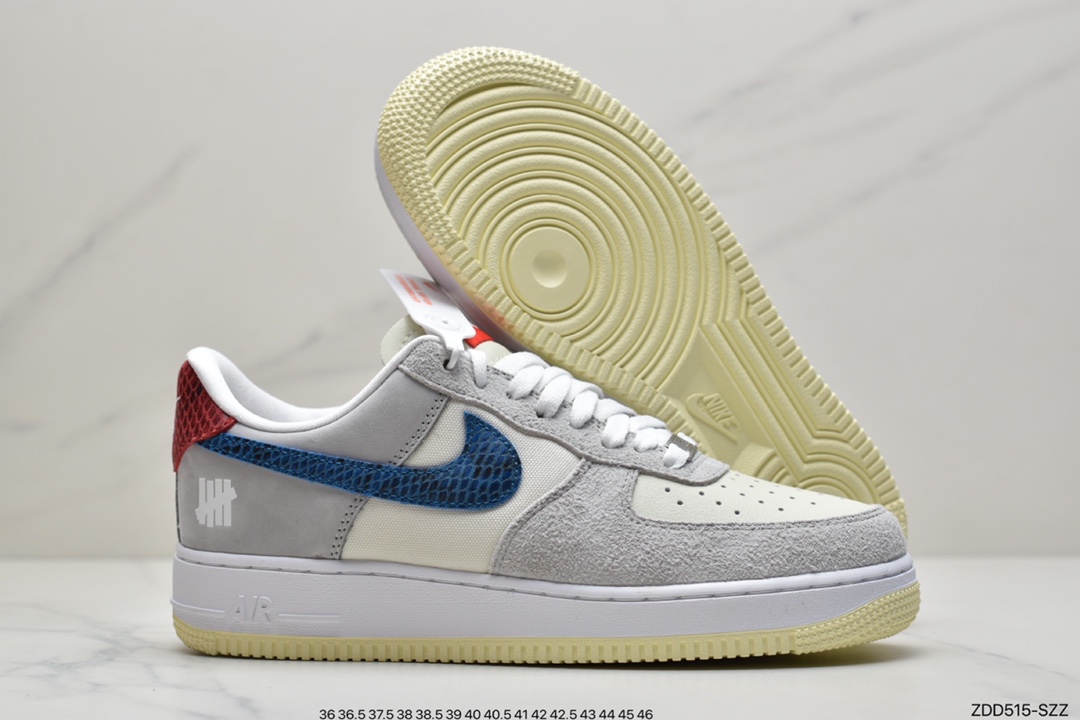 230 UNDEFEATED x Nike Air Force 1’07 Low SP”5 On It”空军一号经典低帮板鞋DM8461-001