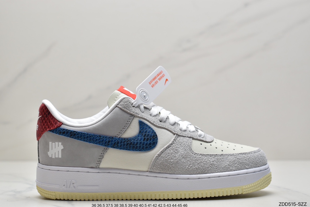230 UNDEFEATED x Nike Air Force 1’07 Low SP”5 On It”空军一号经典低帮板鞋DM8461-001