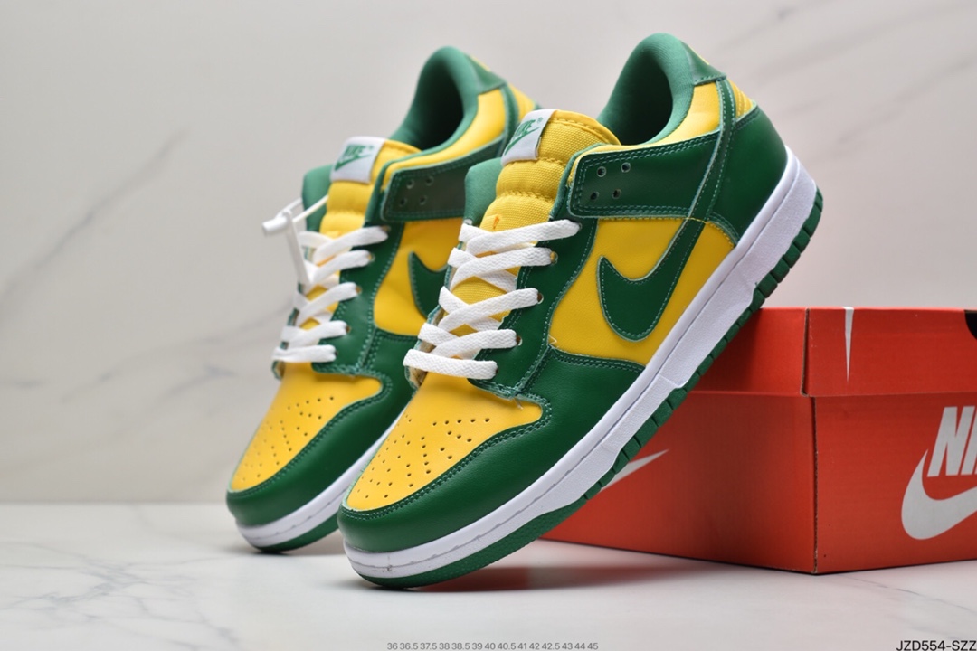 140 耐克Nike SB Dunk Low SP”Brazil”扣篮系列低帮板鞋CU1727-700