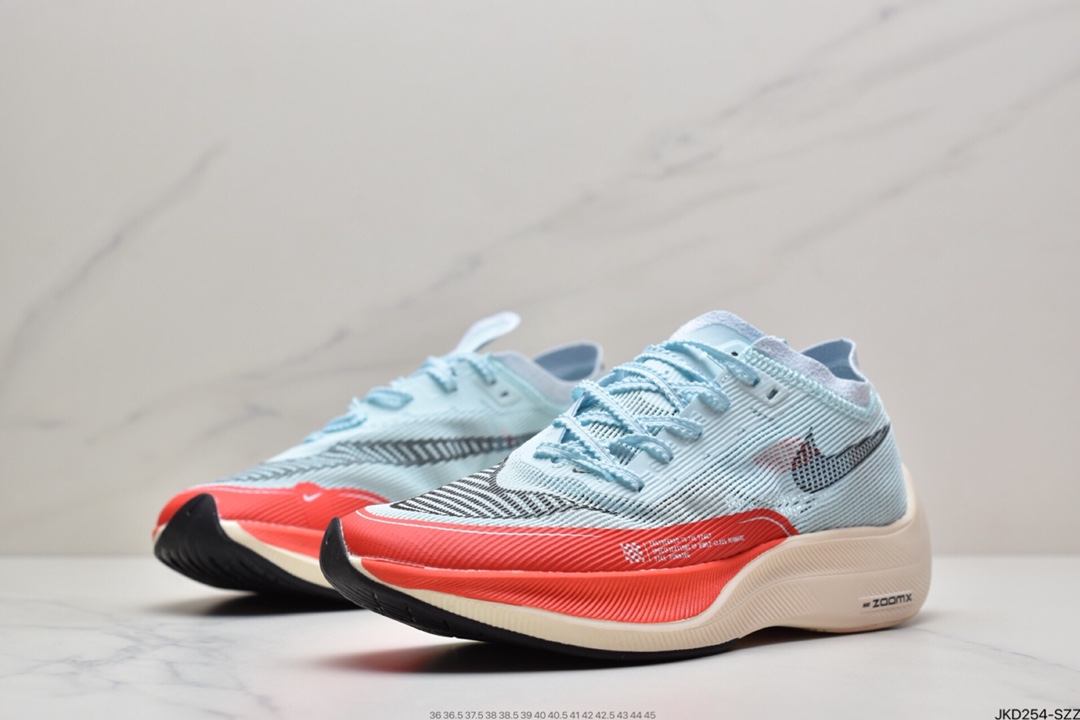 160 耐克Nike ZoomX Vaporfly Next% 马拉松跑步鞋DM9056-100