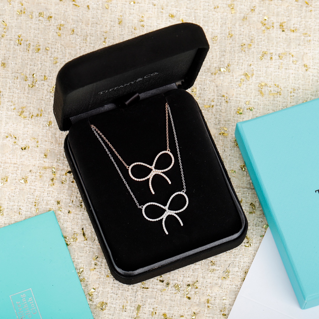 [Tiffany & Co. Jewelry]202748 [Produced by us] 18K real gold and diamond versi