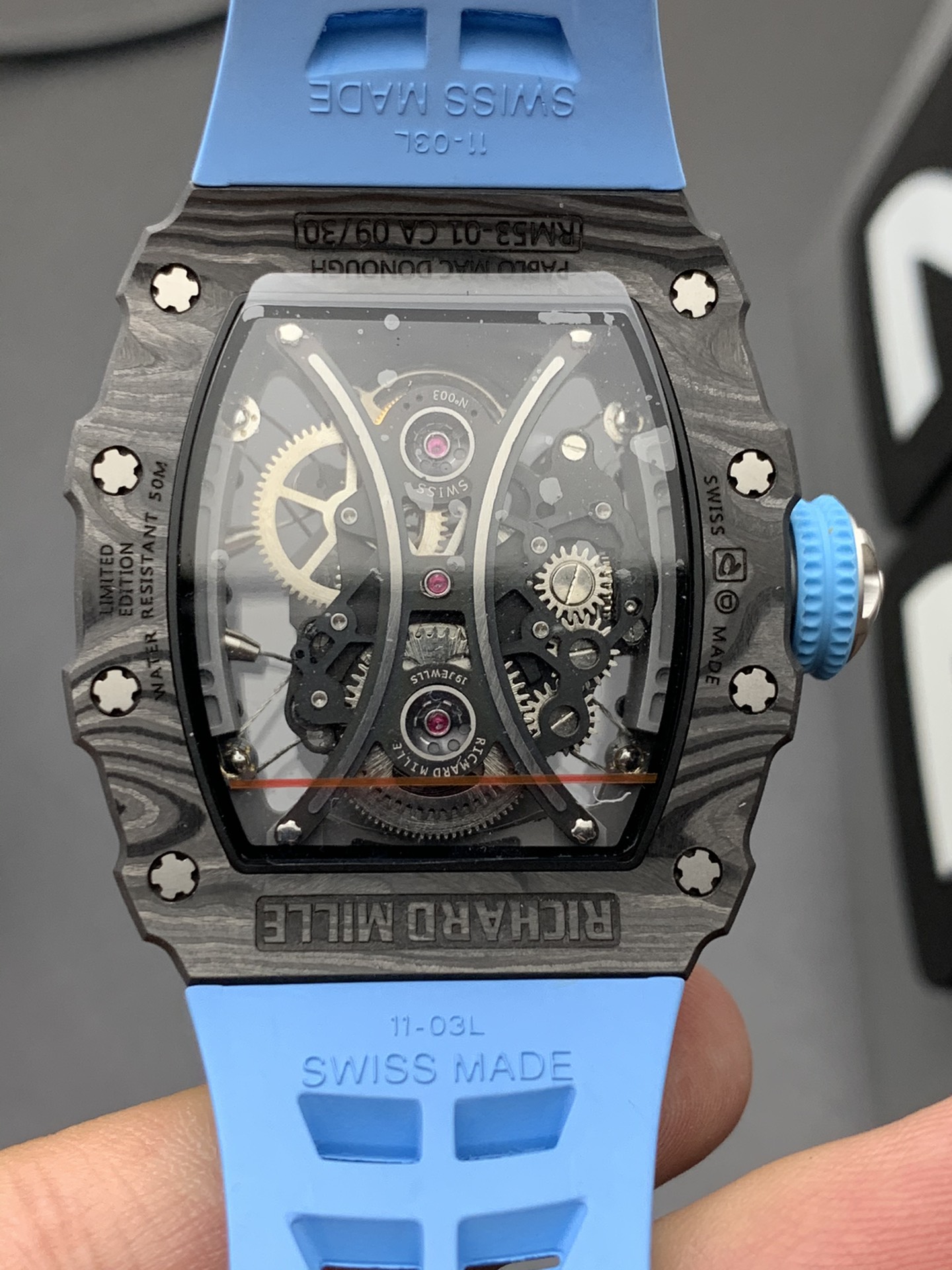 Richard Mille JB 理查德陀飞轮