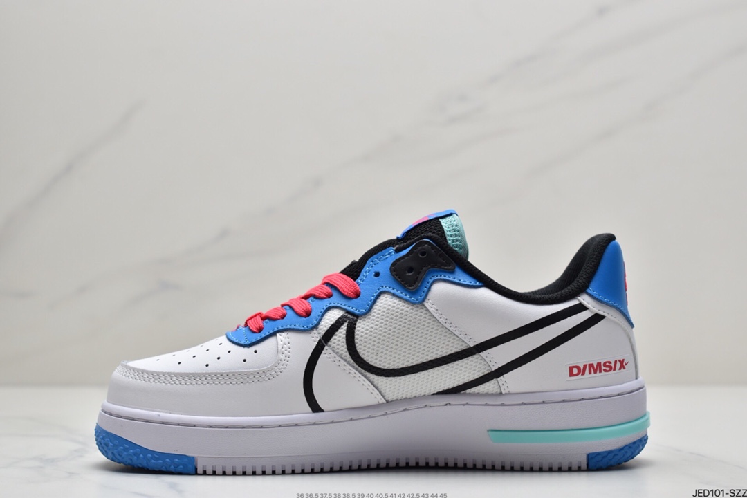 150 耐克Nike Air Force 1 React QS 解析冰蓝Light Bone 冰块 CQ8879-100