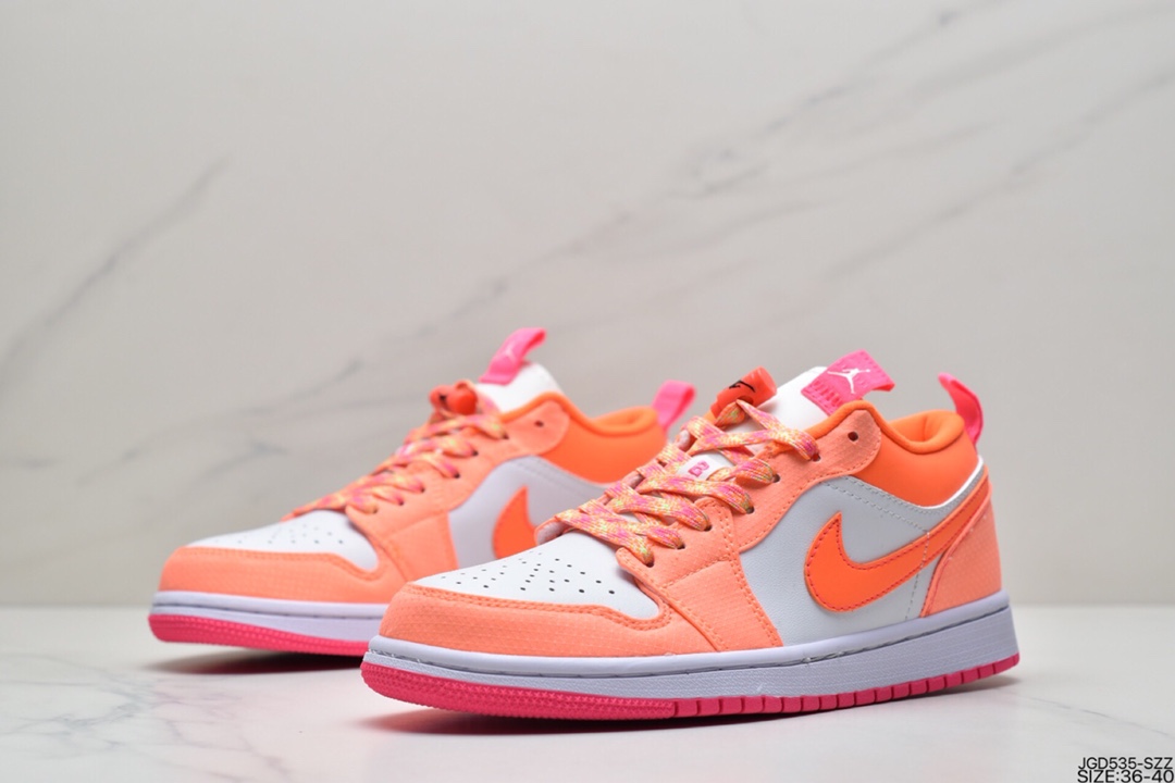 190 耐克Nike Air Jordan 1 Low AJ1 乔1 低帮潮流缓运动休闲板鞋DM5443-666