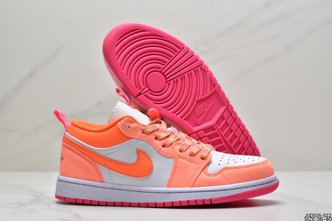 190 耐克Nike Air Jordan 1 Low AJ1 乔1 低帮潮流缓运动休闲板鞋DM5443-666
