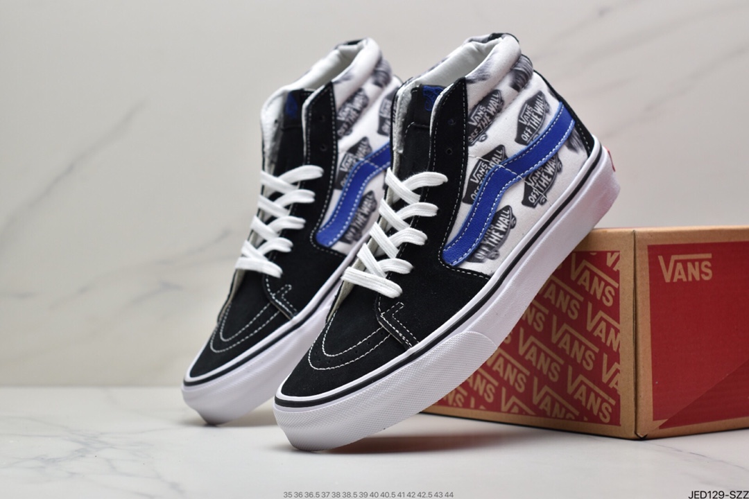 150 万斯范斯VANS Sk8-Mid Pro经典中帮男女休闲运动板鞋