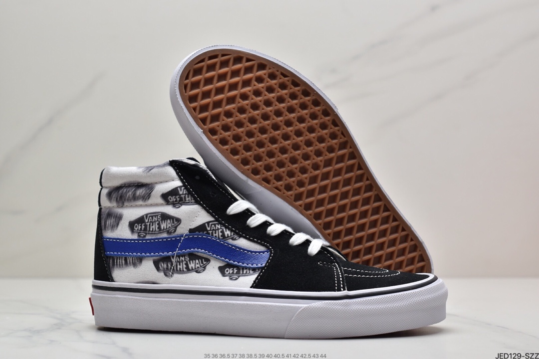 150 万斯范斯VANS Sk8-Mid Pro经典中帮男女休闲运动板鞋