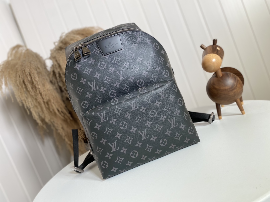 Louis Vuitton Bags Backpack Black Monogram Eclipse Canvas Casual M43186