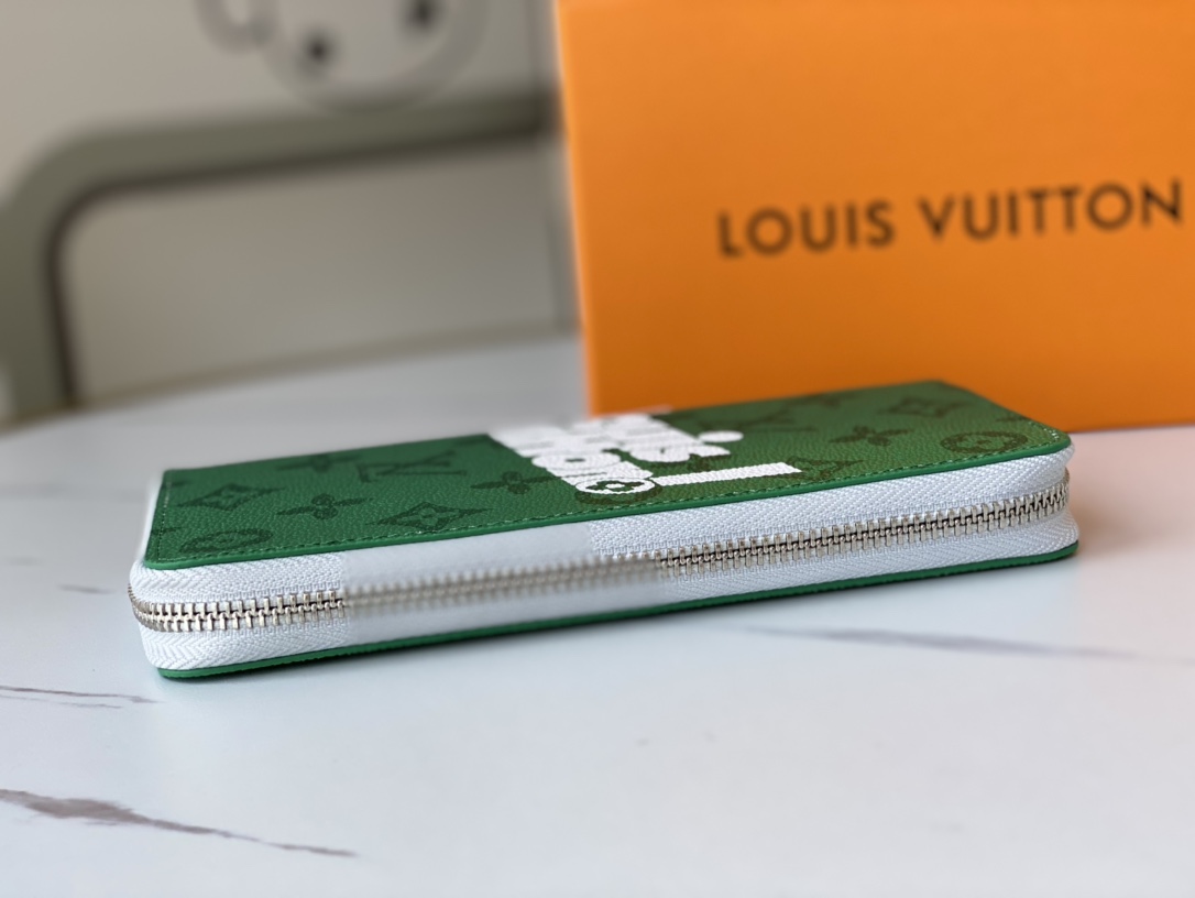 Close up of leather wallet texture