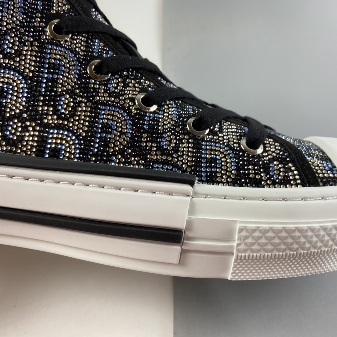 P550  Dior B23 Oblique High Top Sneakers 迪奥“CD重影”