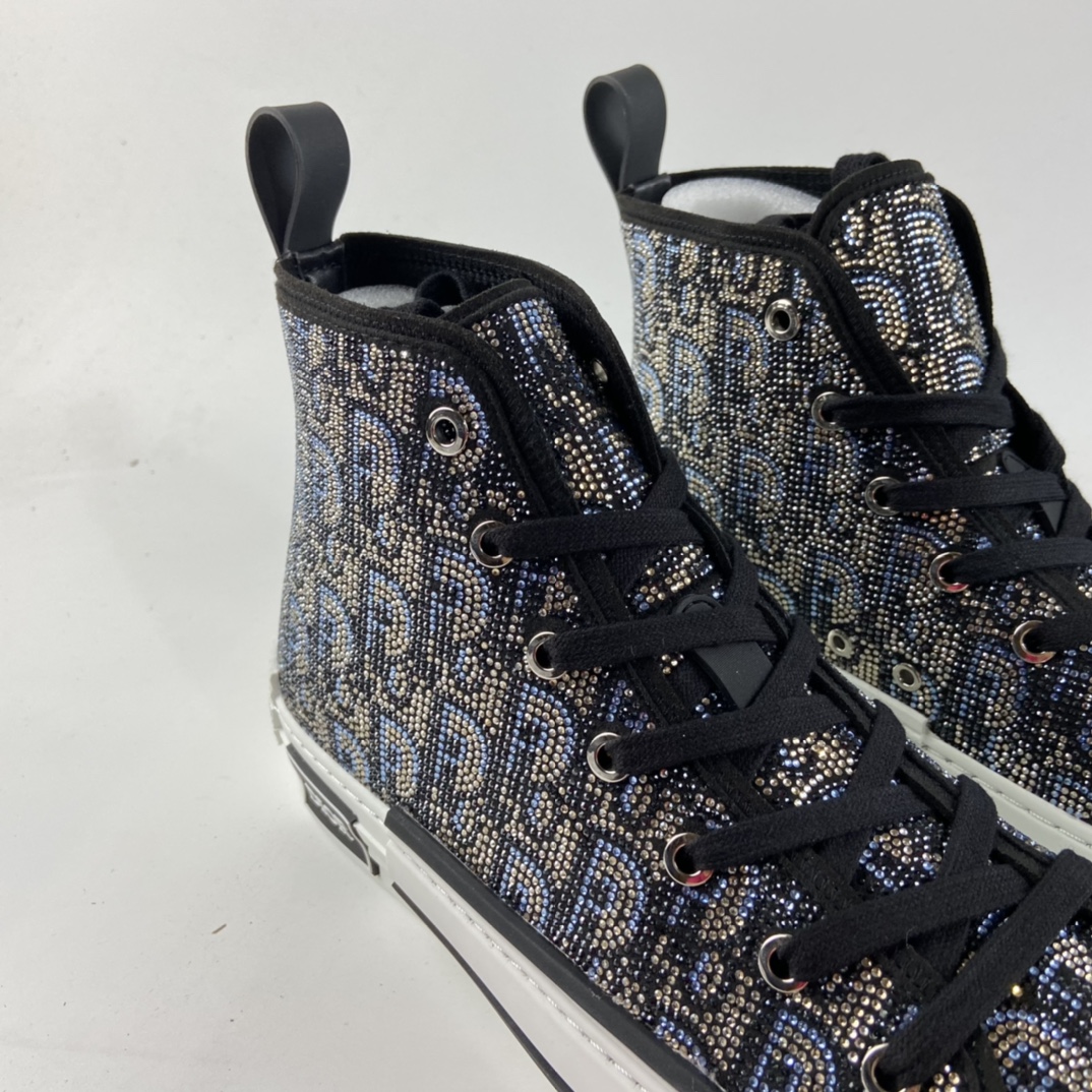P550  Dior B23 Oblique High Top Sneakers 迪奥“CD重影”