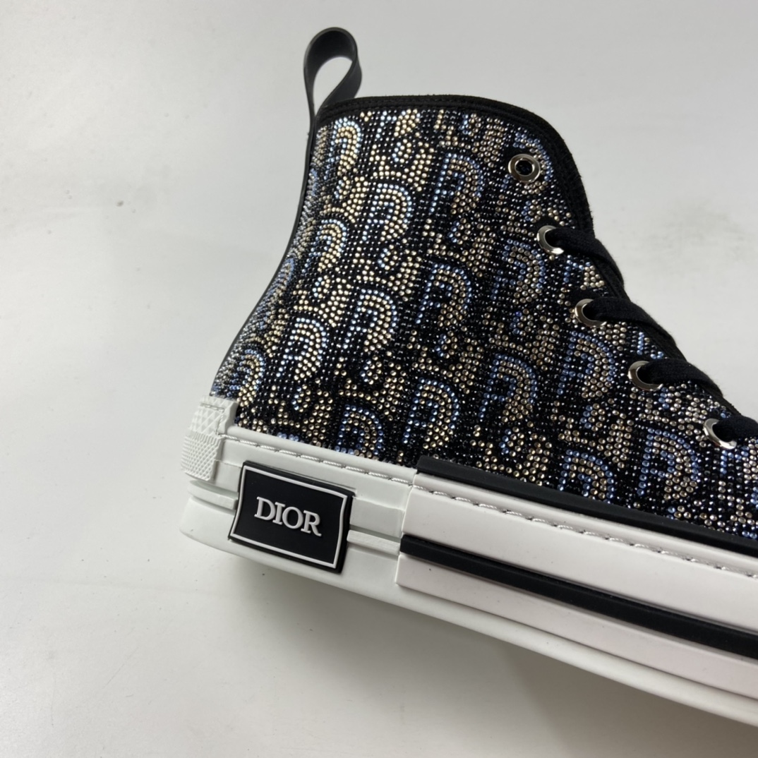 P550  Dior B23 Oblique High Top Sneakers 迪奥“CD重影”