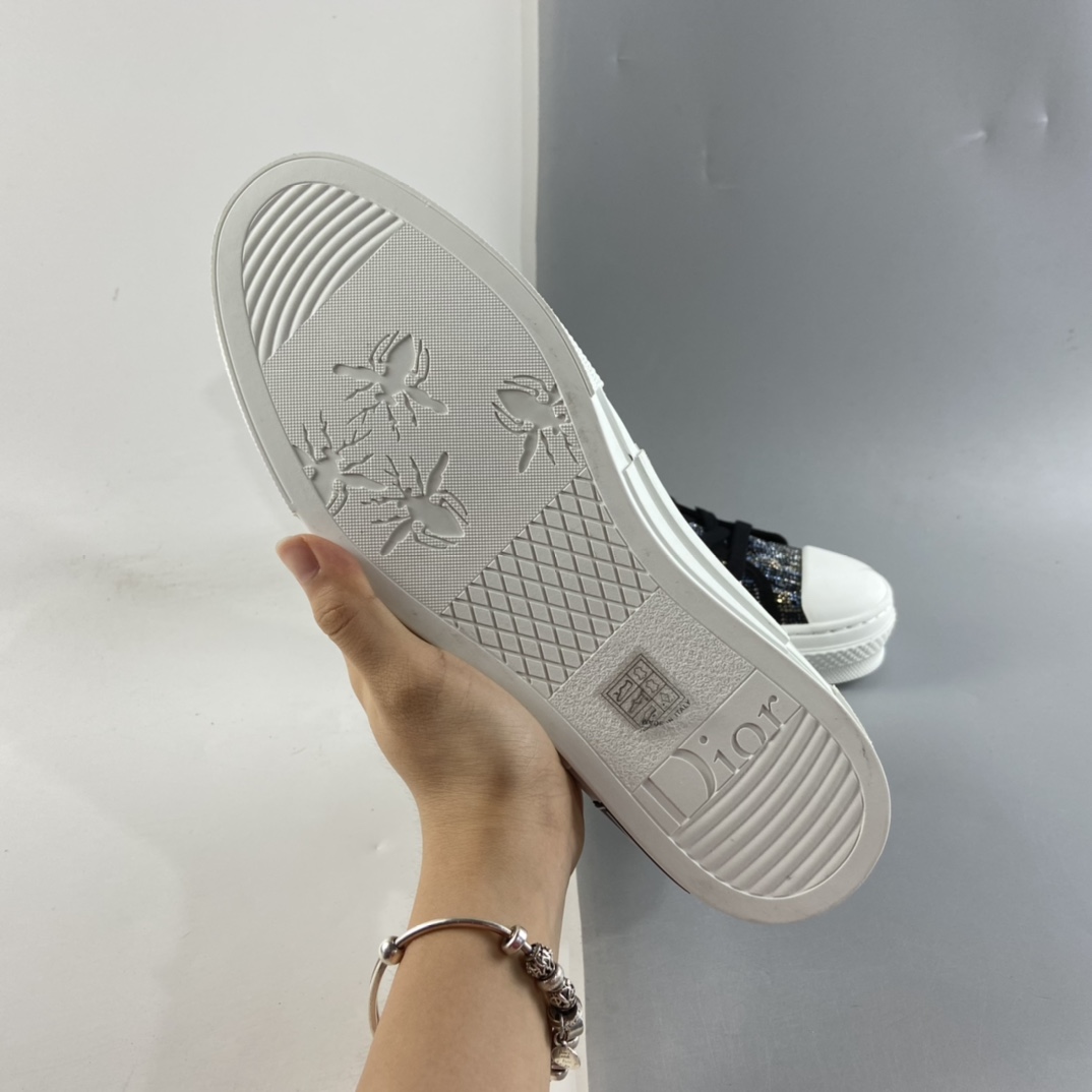 P550  Dior B23 Oblique High Top Sneakers 迪奥“CD重影”