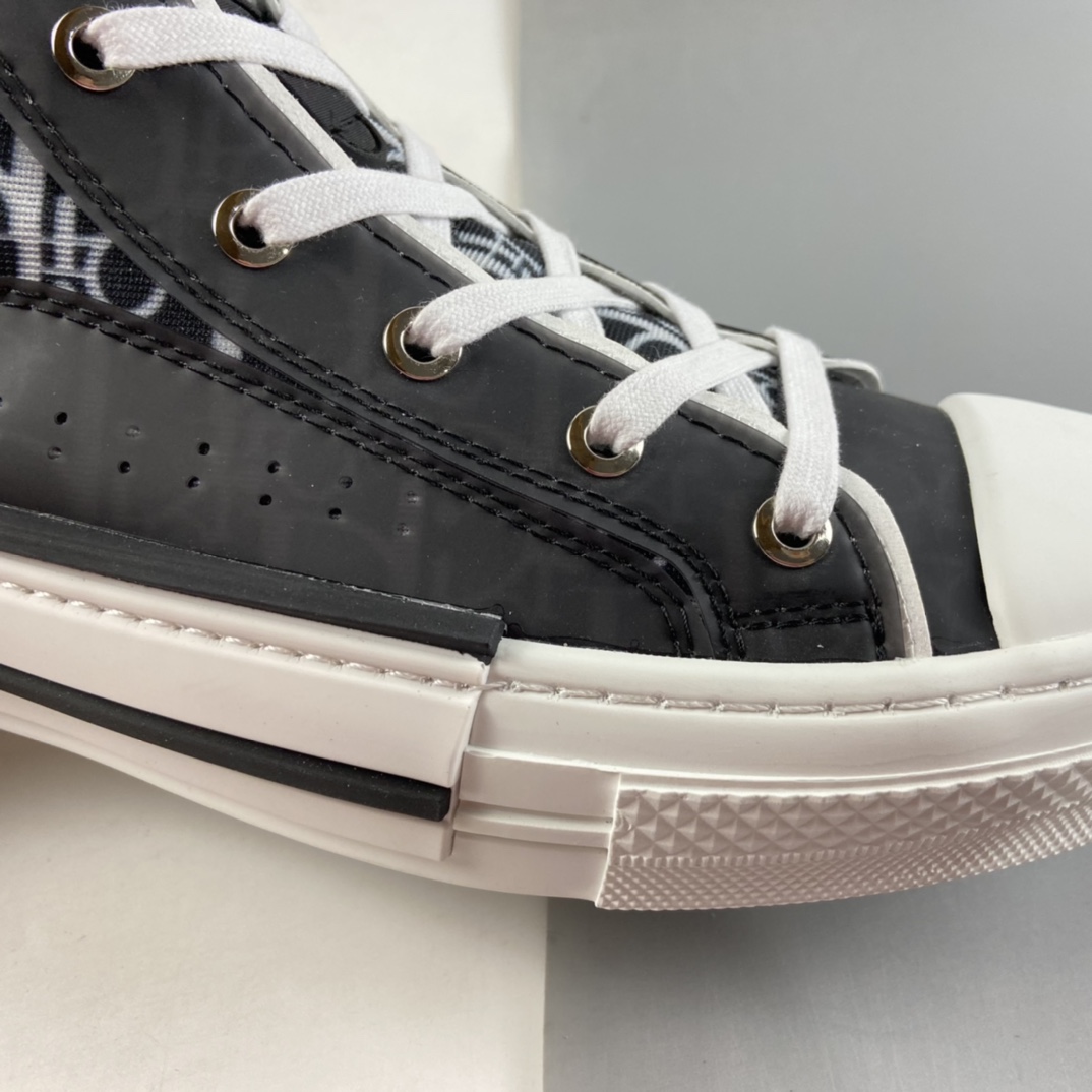 P480  Dior B23 Oblique High Top Sneakers 迪奥“CD重影”