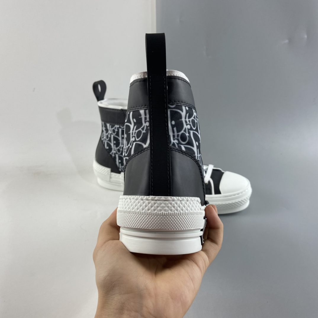 P480  Dior B23 Oblique High Top Sneakers 迪奥“CD重影”