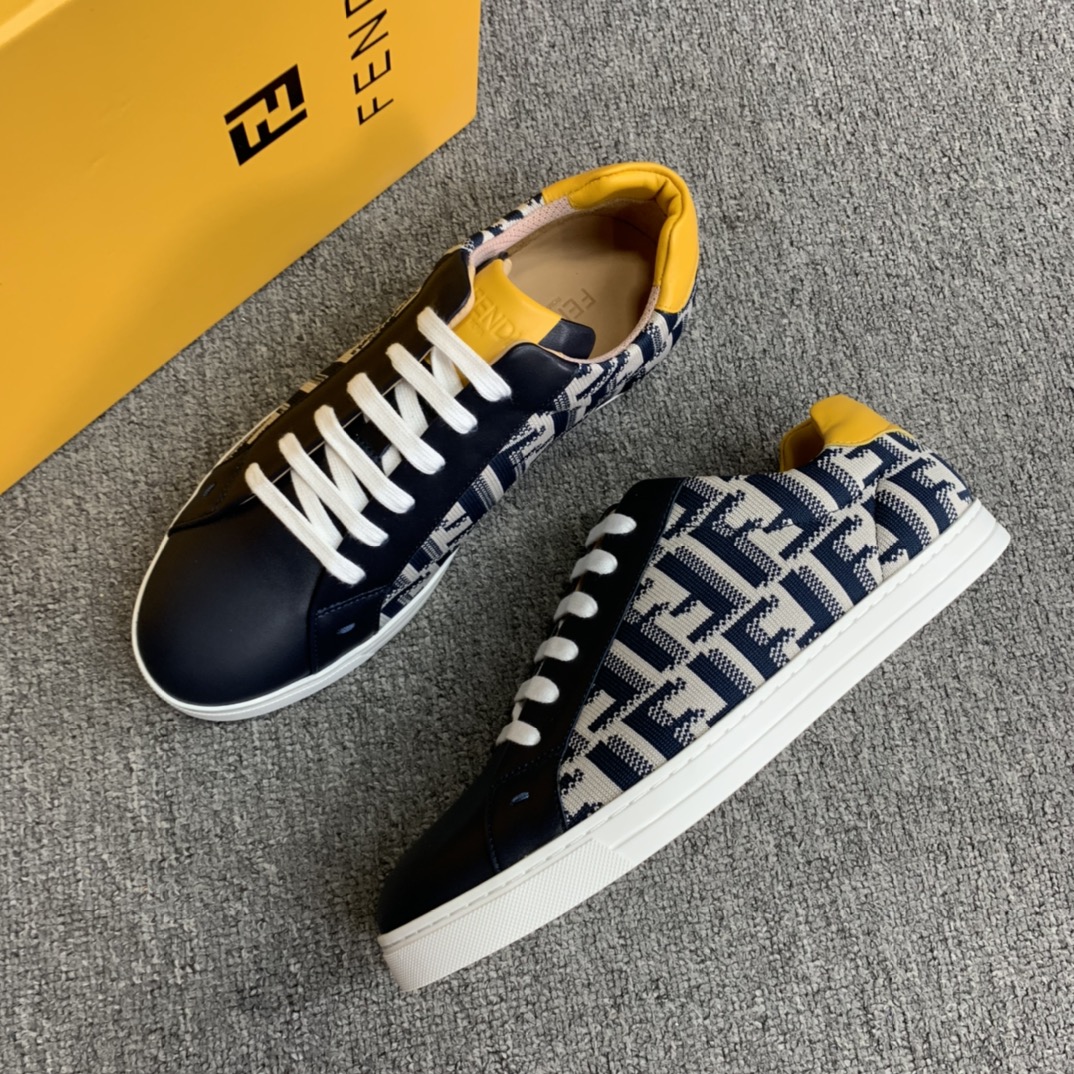 Fendi Style Leather Men's Shoes style reference detail image 6 from source 781782