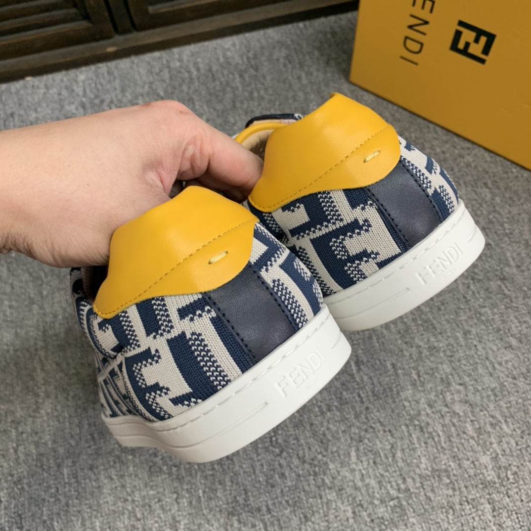 Fendi Style Leather Men's Shoes style reference detail image 9 from source 781782