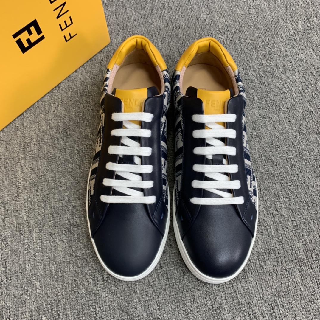 Fendi Style Leather Men's Shoes Lookbook Reference image 1
