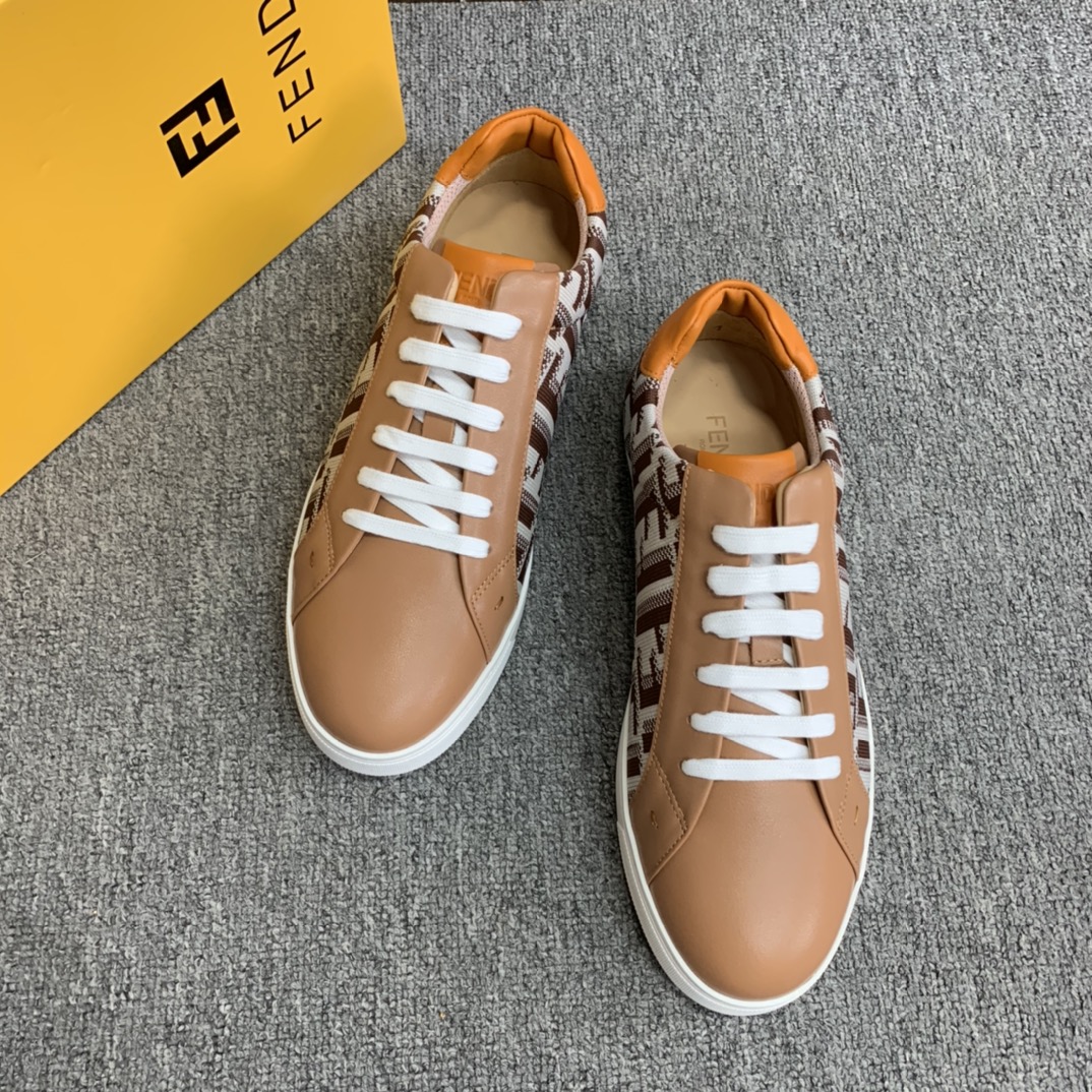 Fendi Style Leather Men's Shoes Lookbook Reference image 2