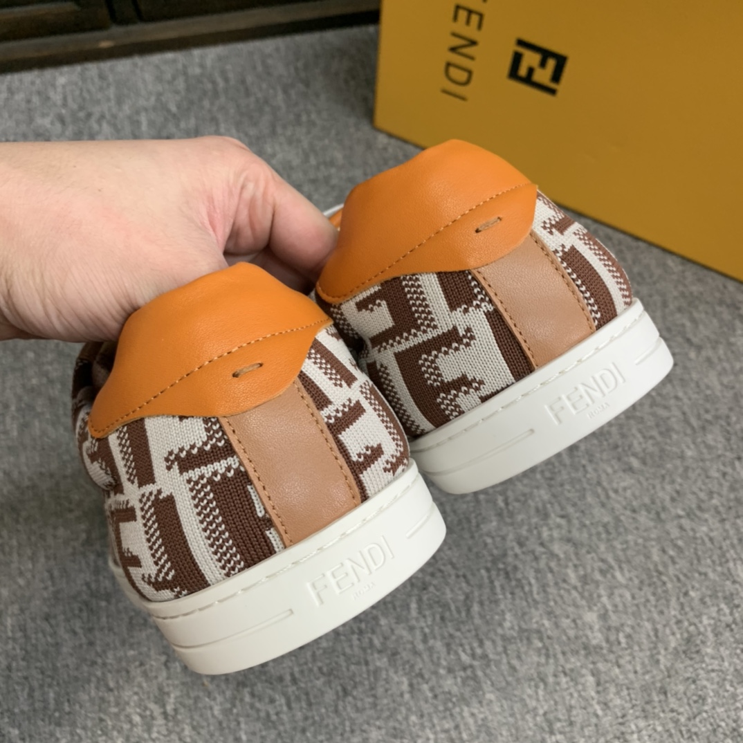 Fendi Style Leather Men's Shoes style reference detail image 9 from source 781789