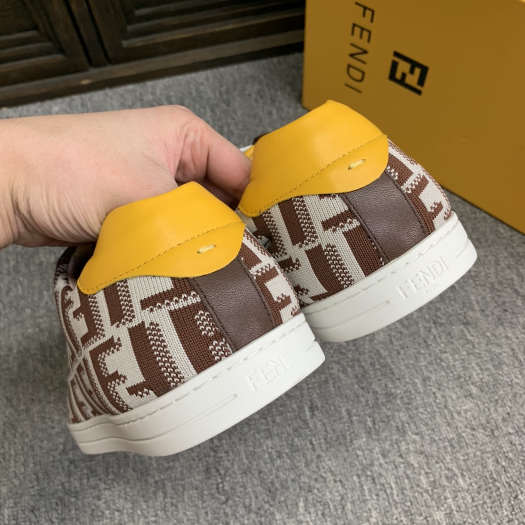 Fendi Style Leather Men's Shoes style reference detail image 9 from source 781803