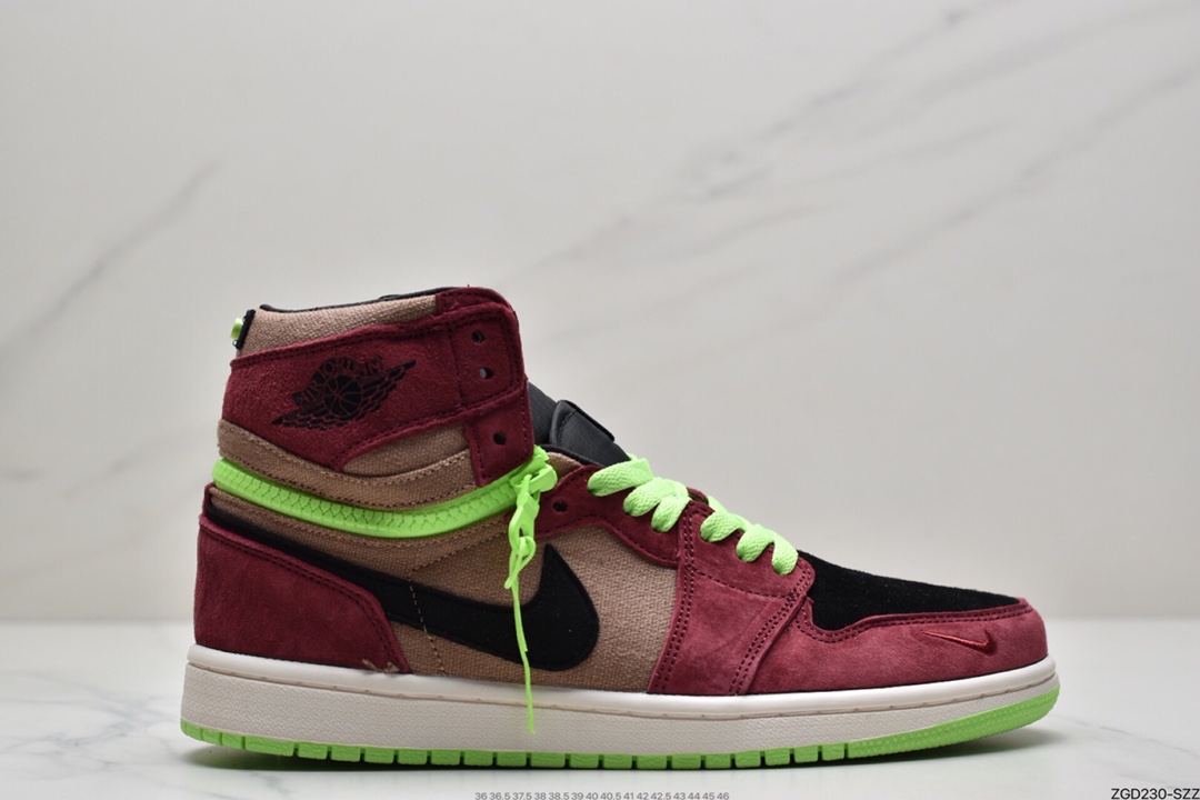 290 Air Jordan 1 High Switch 拉链拉链设计暗藏玄机CW6576-200