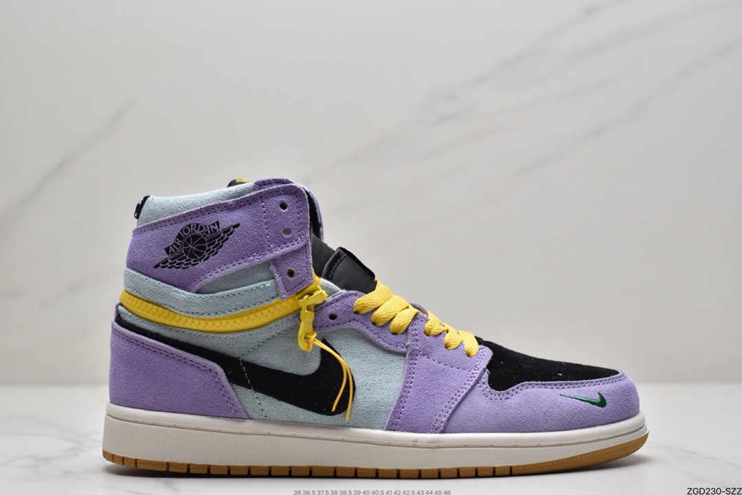 290 Air Jordan 1 High Switch 拉链拉链设计暗藏玄机CW6576-200