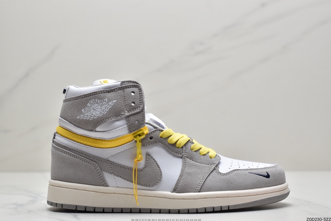 290 Air Jordan 1 High Switch 拉链拉链设计暗藏玄机CW6576-200