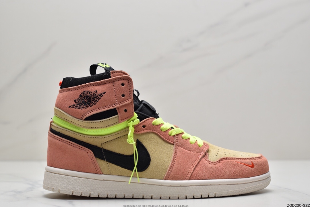 290 Air Jordan 1 High Switch 拉链拉链设计暗藏玄机CW6576-200