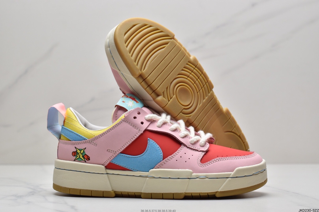 160 耐克Nike Dunk Low Disrupt 解构板鞋 DD8476-641