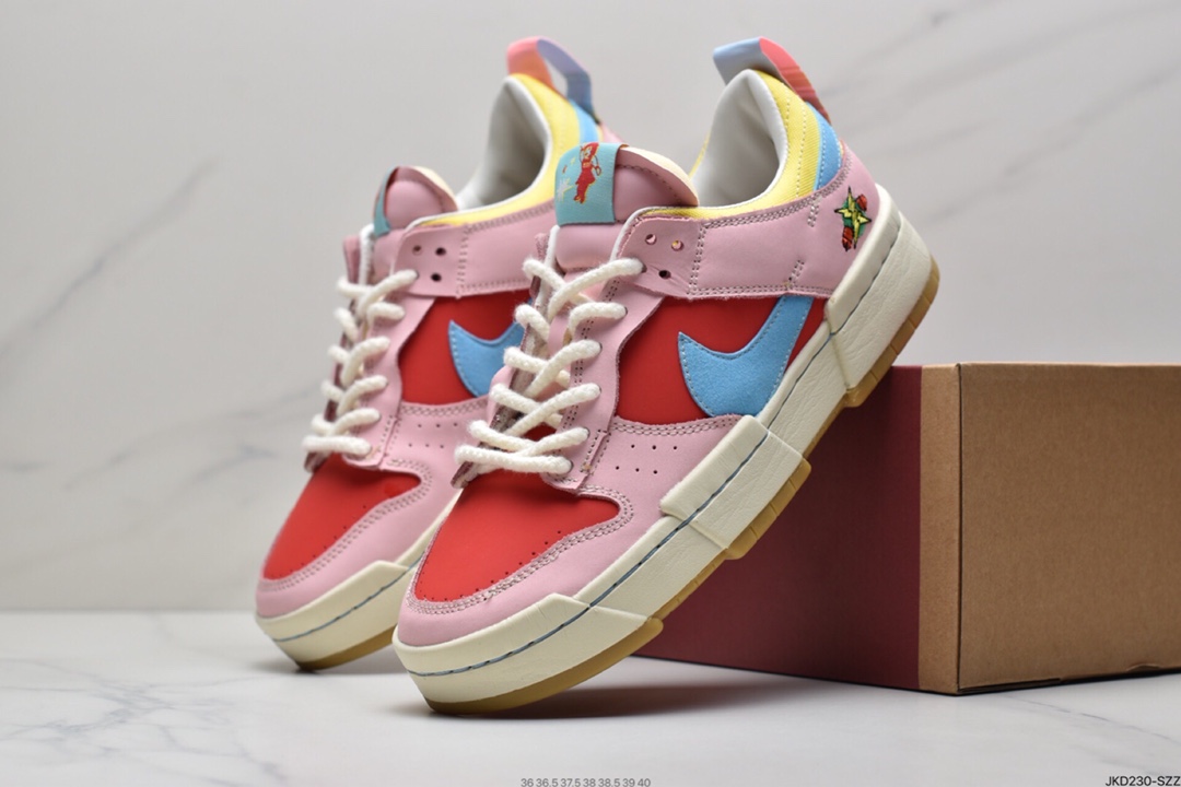 160 耐克Nike Dunk Low Disrupt 解构板鞋 DD8476-641