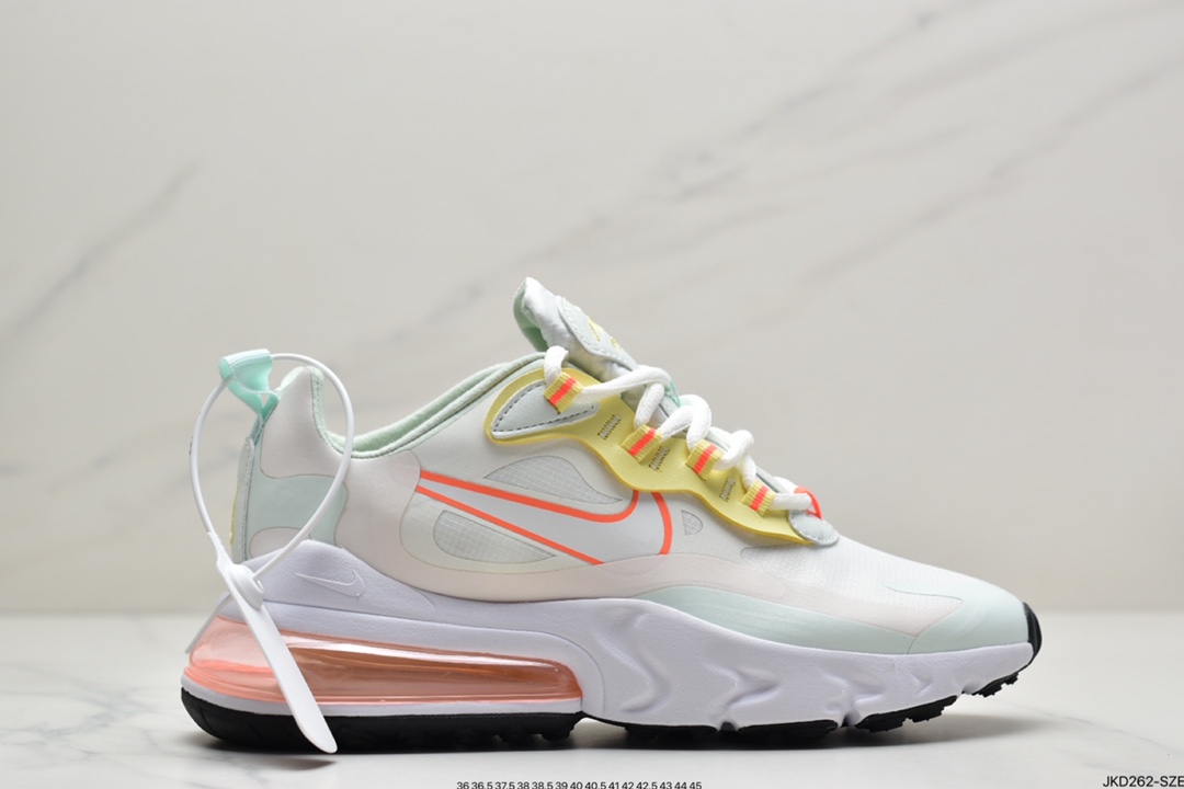 160 耐克Nike React Air Max 270V2 半气垫步跑鞋CT1264-101