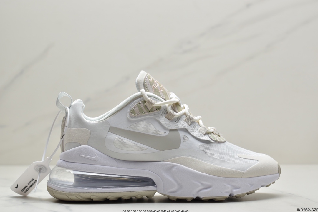 160 耐克Nike React Air Max 270V2 半气垫步跑鞋CT1264-101