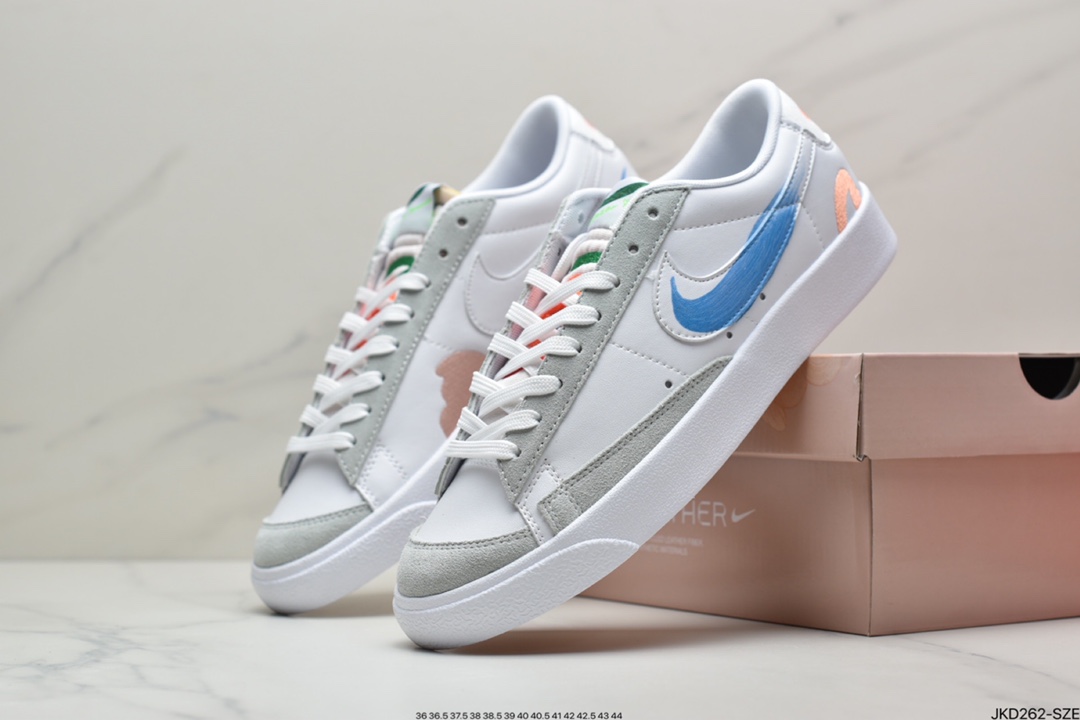 160 耐克Nike Blazer Low 典开拓者低帮百搭休闲运动板鞋 DM0882-100