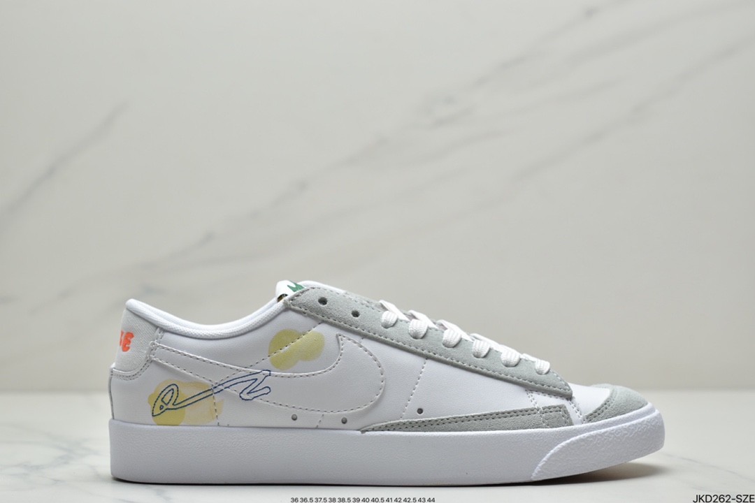 160 耐克Nike Blazer Low 典开拓者低帮百搭休闲运动板鞋 DM0882-100