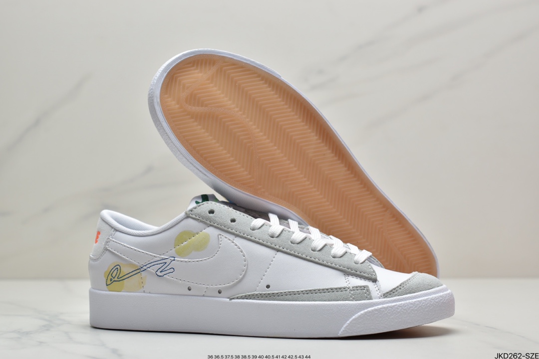160 耐克Nike Blazer Low 典开拓者低帮百搭休闲运动板鞋 DM0882-100