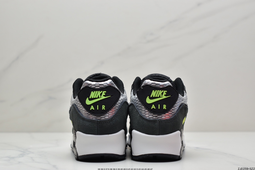 240  耐克Nike Air Max 90 耐克 3M 经典后置小气垫缓震运动鞋